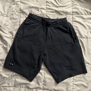 Under Armour Men's Black Sweat Shorts